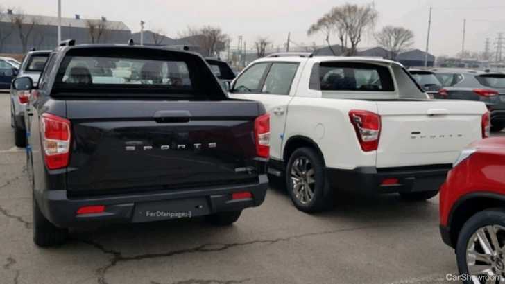 2018 Ssangyong Rexton Sports Ute Breaks Cover