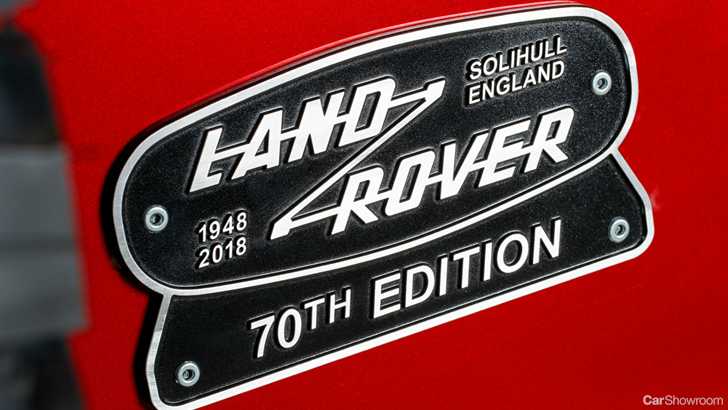 2018 Land Rover Defender Works 70th Anniversary