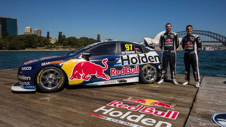 Red Bull HRT Reveals ZB Commodore Supercar
