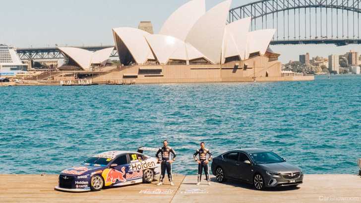 Red Bull HRT Reveals ZB Commodore Supercar