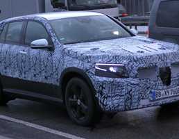 2020 Mercedes-Benz EQ C Spied Testing