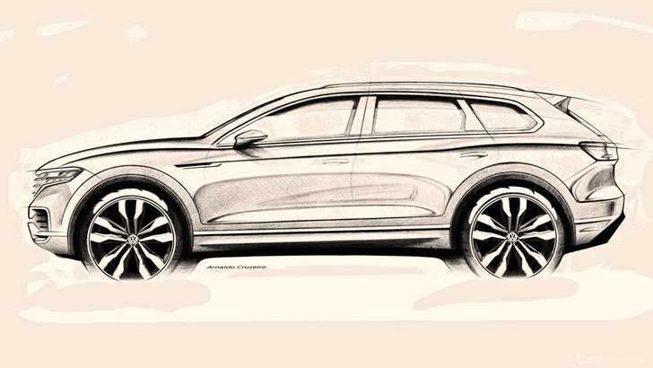 2018 Volkswagen Touareg Due In March
