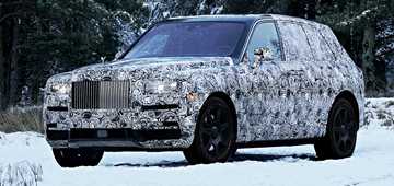 2019 Rolls-Royce Cullinan – Teasers