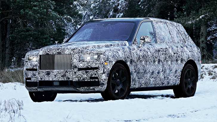 2019 Rolls-Royce Cullinan – Teasers