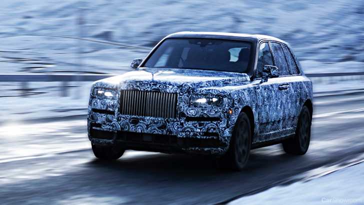 2019 Rolls-Royce Cullinan – Teasers