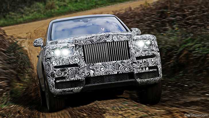 2019 Rolls-Royce Cullinan – Teasers