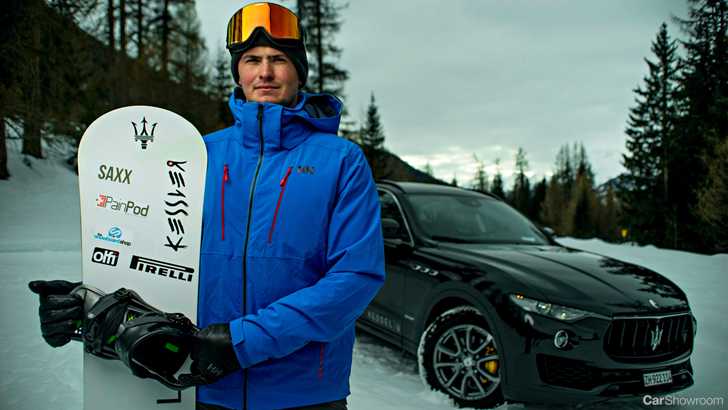 Maserati Levante S Pulls Snowboarder To Record Speeds – Gallery