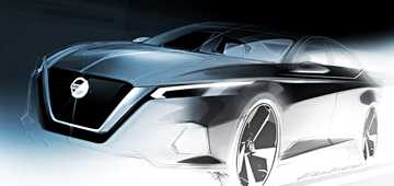 Nissan Altima Teased For New York Motorshow