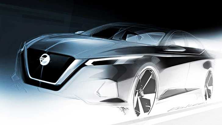 Nissan Altima Teased For New York Motorshow