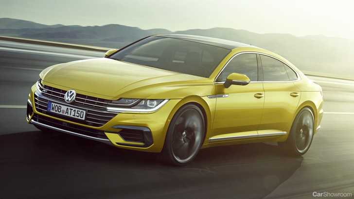 VW Arteon Getting Shooting Brake Body, 300kW VR6