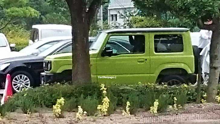 2019 Suzuki Jimny Spotted Entirely Undisguised – Gallery