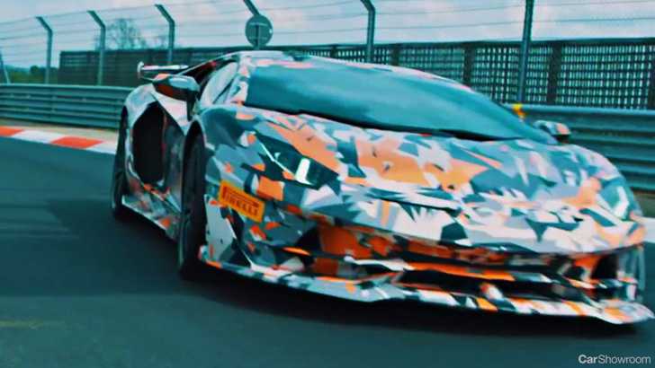 Lamborghini Confirms Aventador SVJ, Hunts Nurburgring Record