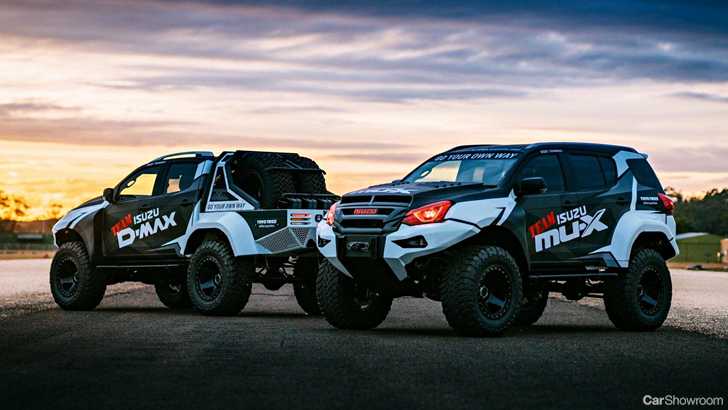 Isuzu’s Stunt Team Unveil Concept X D-Max, MU-X Show Cars – Gallery