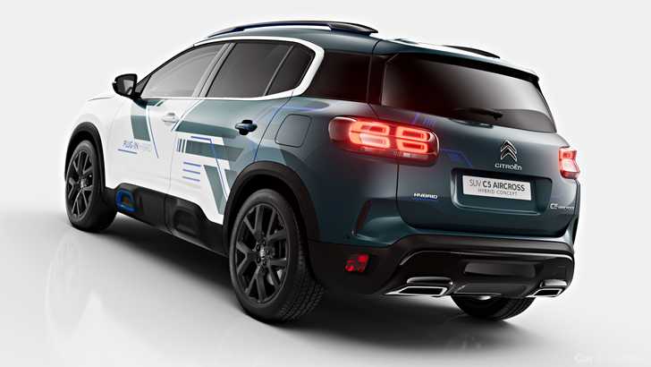 2018 Citroen C5 Aircross Hybrid Concept – Paris Motor Show