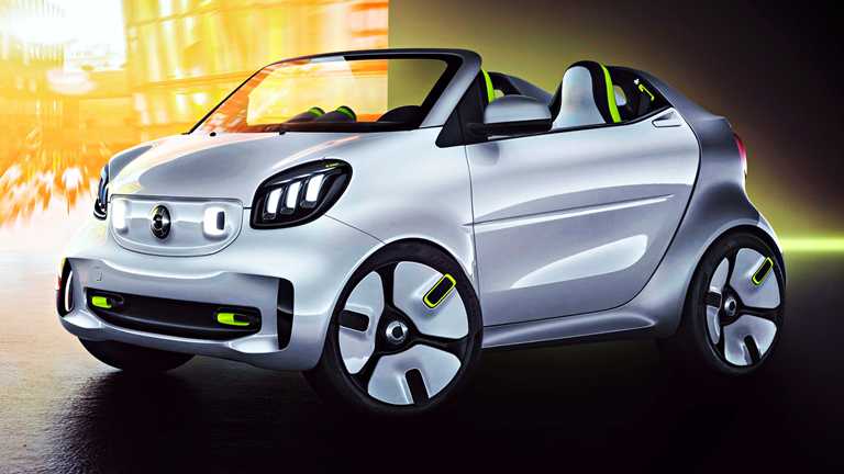 2018 smart forease Concept – Paris Motor Show