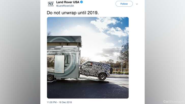 All-New Land Rover Defender Cued For 2019 Launch – Gallery