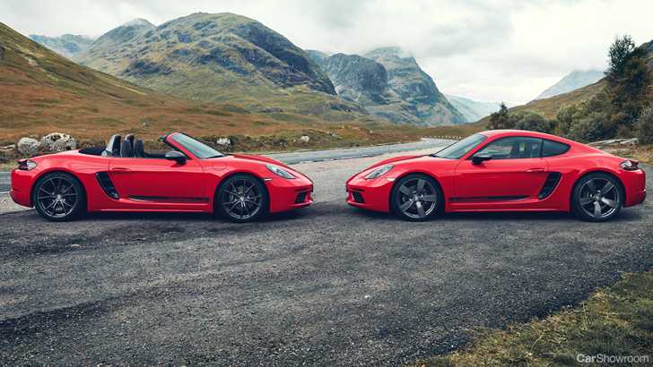 2019 Porsche 718 Boxster T & 718 Cayman T