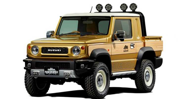 Suzuki Jimny Sierra Pick Up Style’s A Concept Only, Sadly