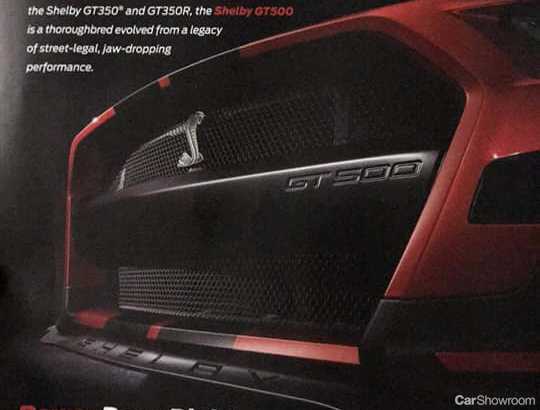 The 2020 Ford Mustang GT500, Leaking Profusely In Print
