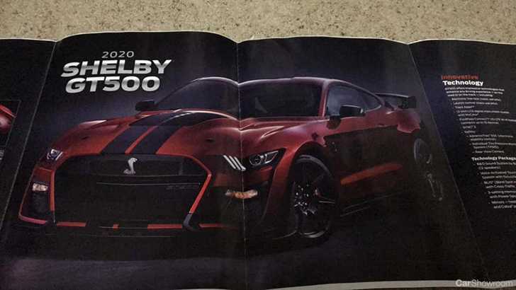 The 2020 Ford Mustang GT500, Leaking Profusely In Print