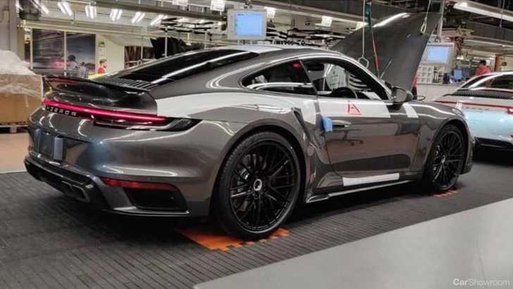 2020 Porsche 911 Turbo Outed On Factory Floor