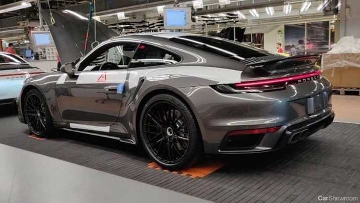 2020 Porsche 911 Turbo Outed On Factory Floor