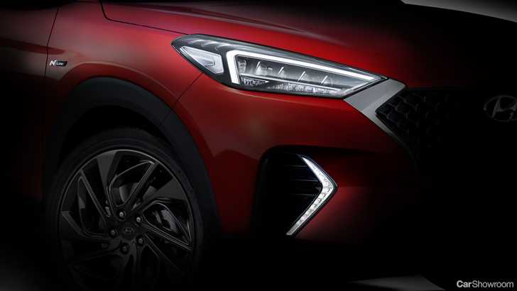 Hyundai Teases Tucson N-Line, 48-Volt Mild-Hybrid Powertrain