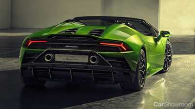 Lamborghini Reveals A Very Green Huracan Evo Spyder For 2019