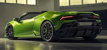 Lamborghini Reveals A Very Green Huracan Evo Spyder For 2019