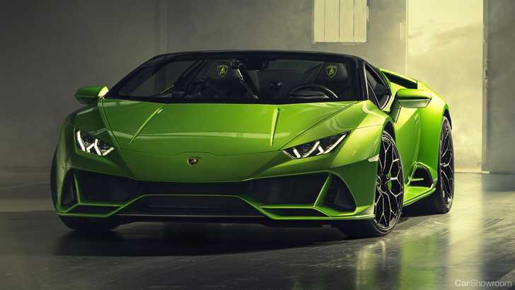 Lamborghini Reveals A Very Green Huracan Evo Spyder For 2019