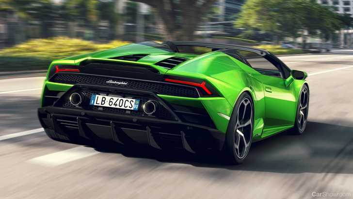 Lamborghini Reveals A Very Green Huracan Evo Spyder For 2019