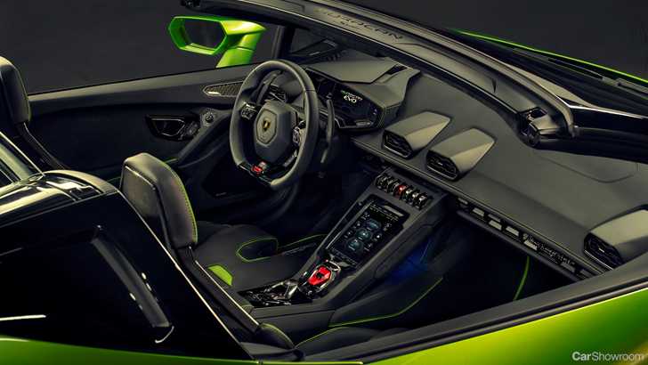 Lamborghini Reveals A Very Green Huracan Evo Spyder For 2019