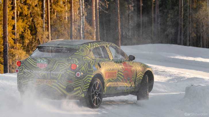 Aston Martin DBX Filmed Playing In Swedish Snow – Gallery