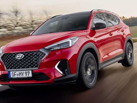 Hyundai Unveils The Halfway-Sporty Tuscon N Line