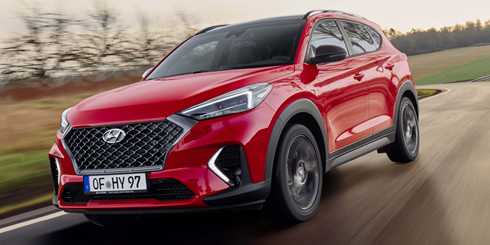 Hyundai Unveils The Halfway-Sporty Tuscon N Line