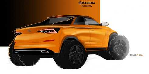 Skoda Prepping A Kodiaq Ute… Concept – Gallery