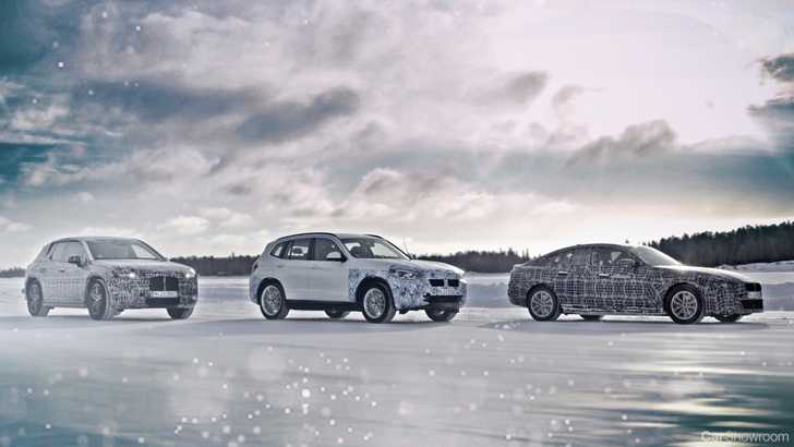 BMW Schedules Snow Play For i4, iX3, iNEXT – Gallery