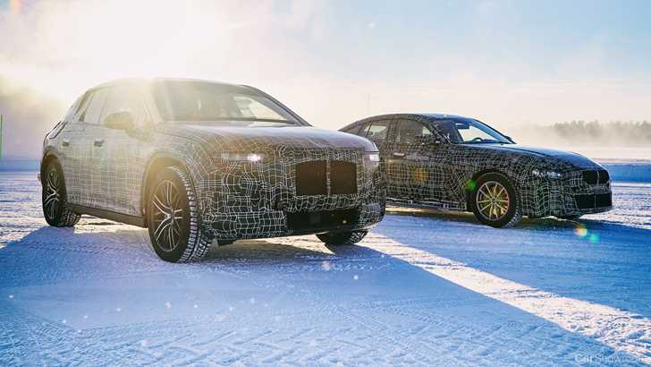 BMW Schedules Snow Play For i4, iX3, iNEXT – Gallery