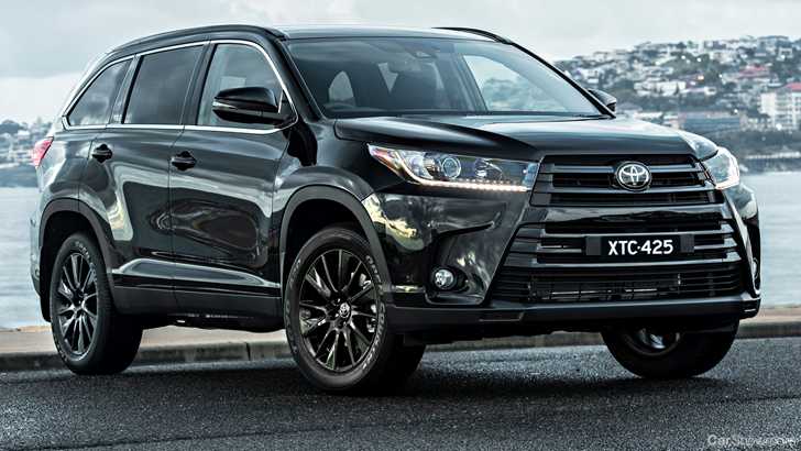 2019 Toyota Kluger Black Edition