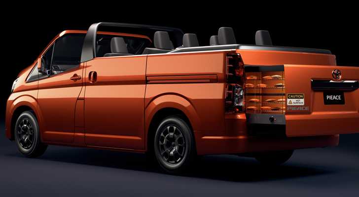 2019 Toyota Hiace Convertible with PieAce Oven – Gallery