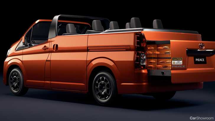 2019 Toyota Hiace Convertible with PieAce Oven – Gallery