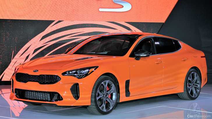 Kia’s Very Orange Stinger GTS Adds All-Wheel Drive, Carbon Bits
