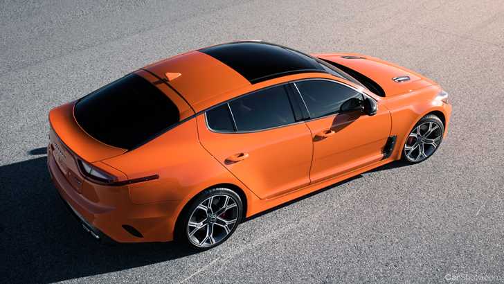 Kia’s Very Orange Stinger GTS Adds All-Wheel Drive, Carbon Bits