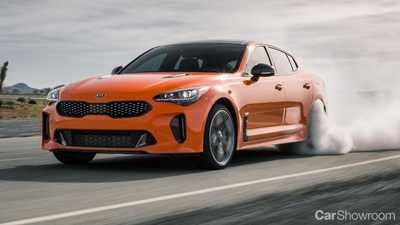 Kia’s Very Orange Stinger GTS Adds All-Wheel Drive, Carbon Bits