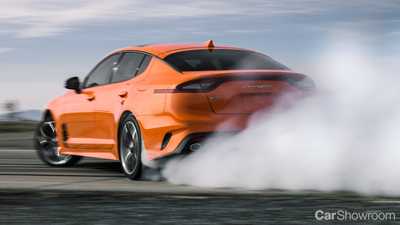 Kia’s Very Orange Stinger GTS Adds All-Wheel Drive, Carbon Bits