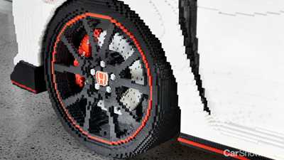 Honda Civic Type R Recreated As Life Size LEGO Model