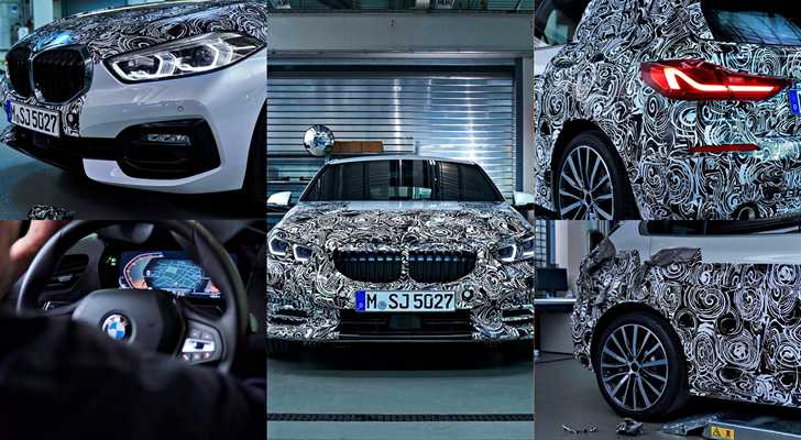 2020 BMW 1-Series Begins Its Striptease – Gallery