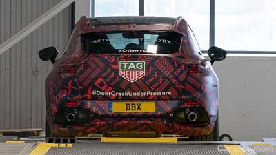 Aston Martin DBX Prototype Shown At New St Athan Facility