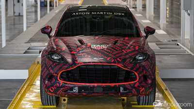 Aston Martin DBX Prototype Shown At New St Athan Facility