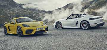 Porsche 718 Cayman GT4 & Boxster Spyder